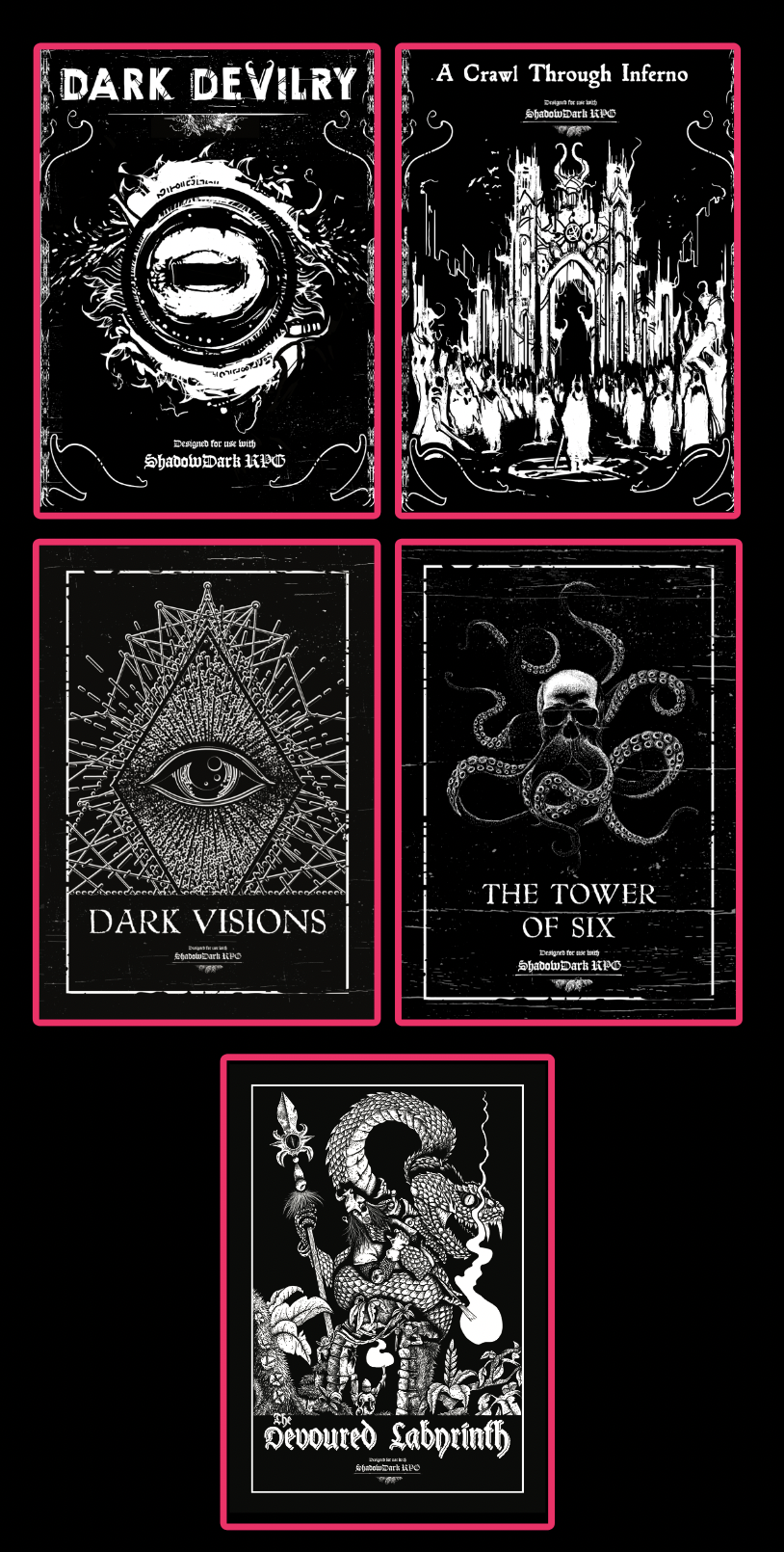 Dark Line: Mega Bundle — Complete Shadowdark Collection